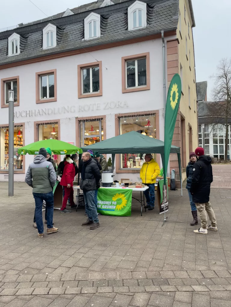 BTW 2025 – Straßenwahlkampf gestartet